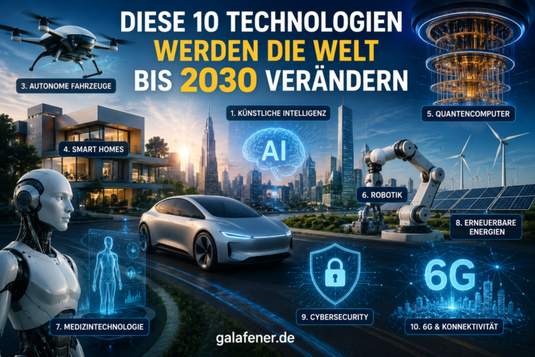 Diese 10 Technologien werden die Welt bis 2030 verändern Diese 10 Technologien