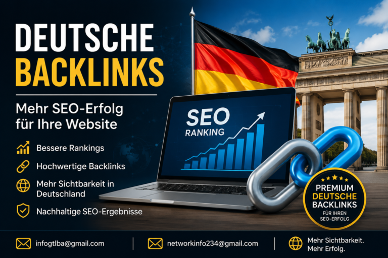 Deutsche Backlinks: Mehr SEO-Erfolg für Websites Deutsche Backlinks