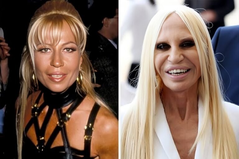 Donatella Versace jung