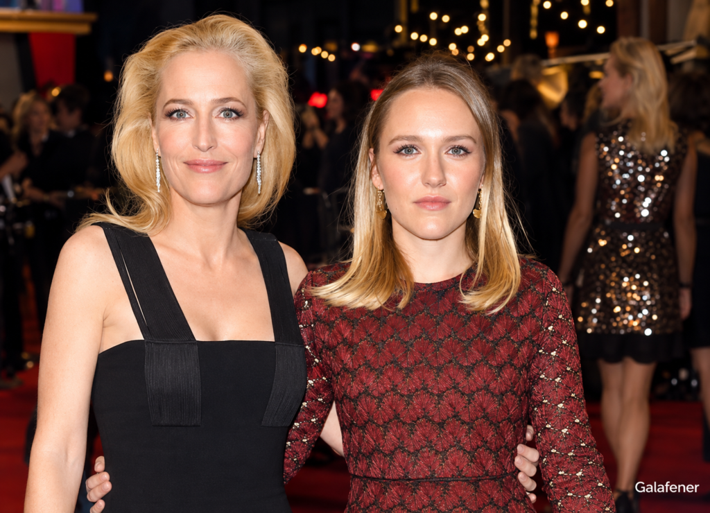 Gillian Anderson mit Tochter Piper Maru