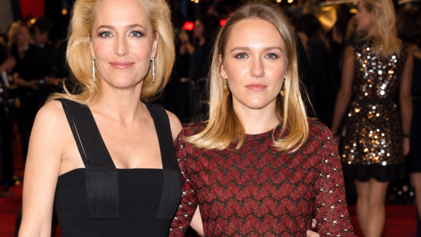 Gillian Anderson mit Tochter Piper Maru