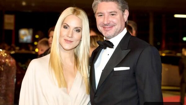 Andreas Pfaff mit Judith Rakers